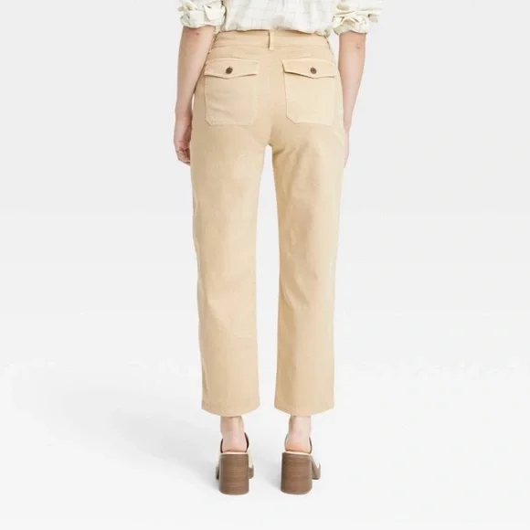 Universal Thread High Waisted Barrel Leg Pants-Sz 4 - Picture 2 of 7